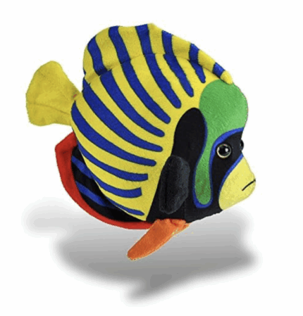 Peluche :<br> Poisson ange empereur